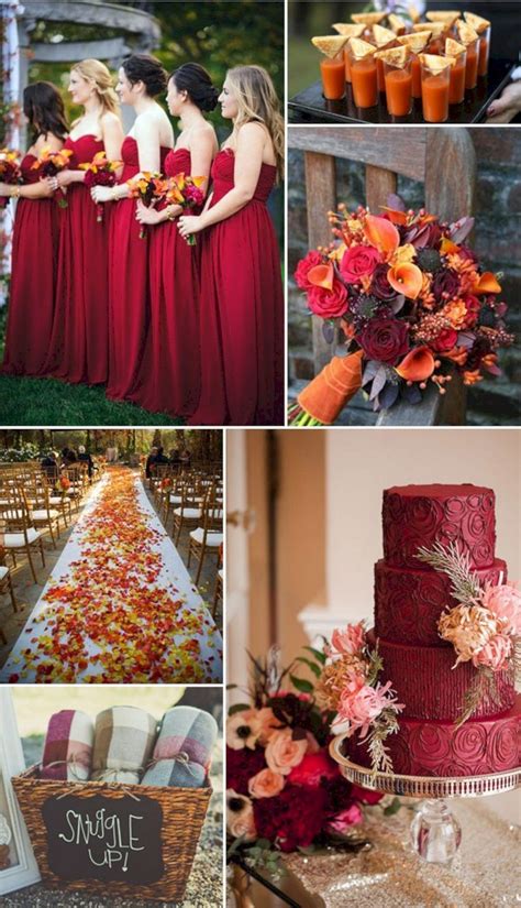 fall wedding theme colors|non traditional fall wedding colors.